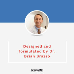 brazmedics brazzoMD stye relief cleanser label highlights hydration