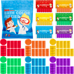 BreezeDream bath color tablets packaging keeps colors fresh and organized for safe baths.