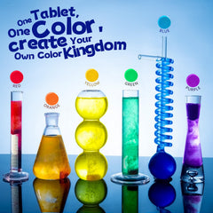 BreezeDream kids enjoy colorful bath time with fizzies highlighting playful learning.