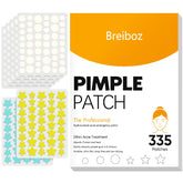 Breiboz pimple patches 335-patches pack offers overnight coverage for persistent blemishes.