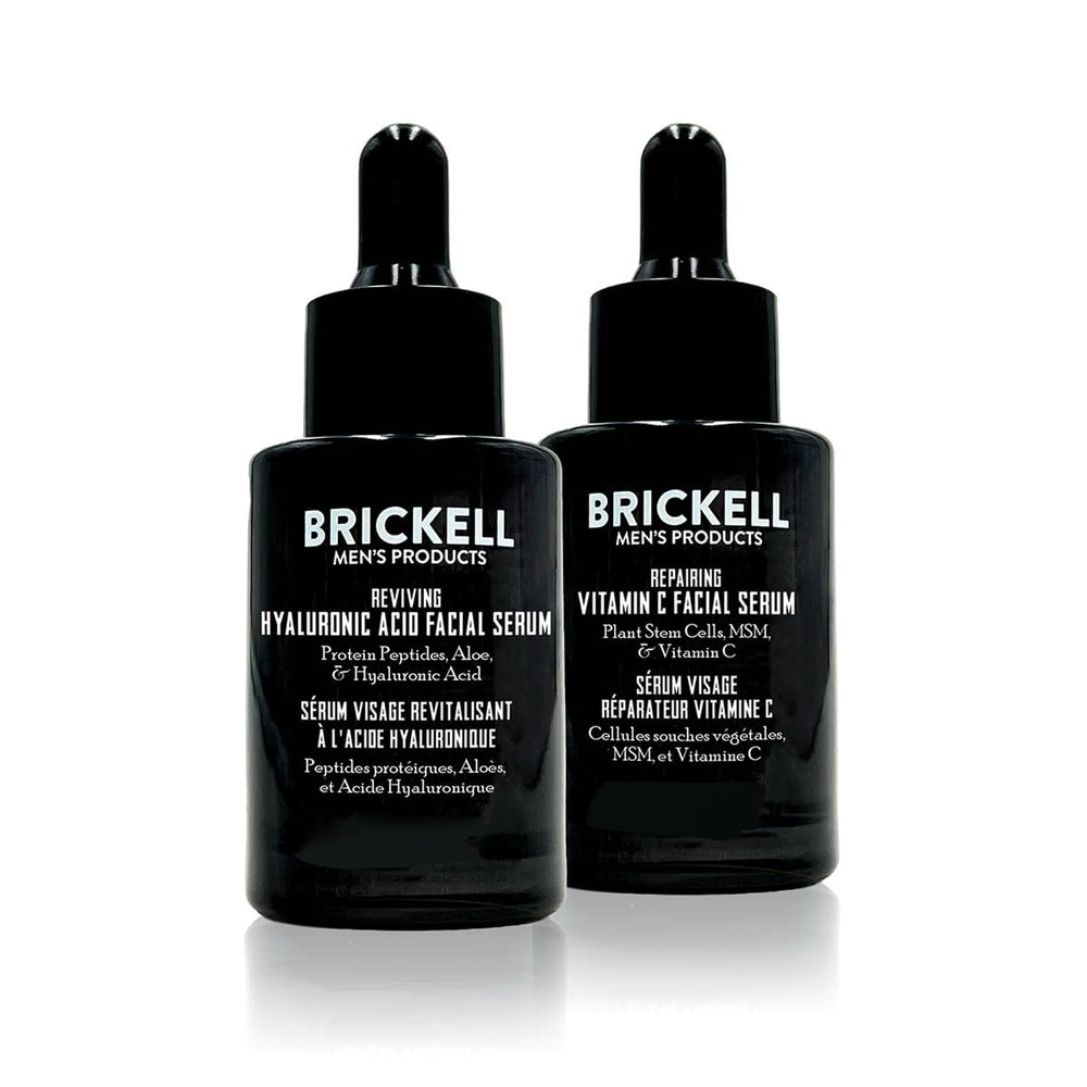 Brickell Daily Anti-Aging Day Serum bottle showing unscented daytime hydration