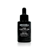 Brickell Men's Anti Aging Serum bottle for overnight skin support.