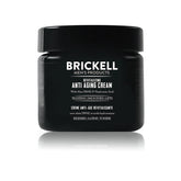 Brickell Men's Revitalizing Anti-Aging Cream tube shows easy nightly application for smoother skin.