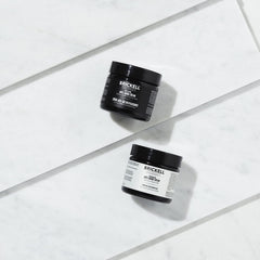 Brickell natural organic ingredients label showcases aloe, vitamin C, and DMAE for nourishment.