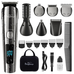 Brightup beard trimmer all-in-one kit ready for precise grooming on any beard length