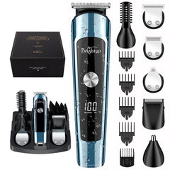 Brightup beard trimmer stand base keeps grooming essentials organized.