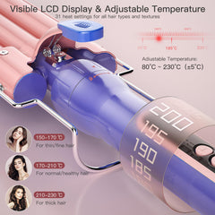 Brightup PRO 2 curling barrels deliver spiral and bouncy curls with consistent heat