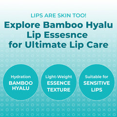 BRING GREEN date extract and hyaluronic acid blend for hydrated, soft lips.
