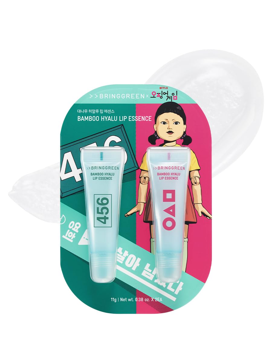 BRING GREEN Squid Game edition packaging highlights a gift-ready double set.