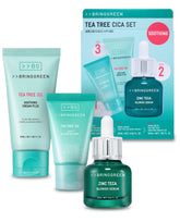 BRING GREEN Tea Tree CICA Set packaging for gift-ready skincare