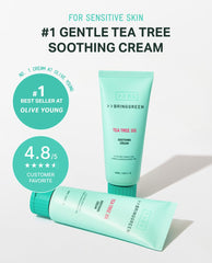 Bring Green Tea Tree Complex illustration highlights soothing moisture