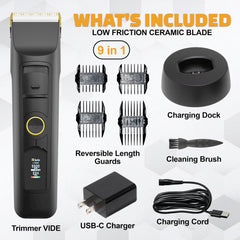 Brio Beardscape V2 shows battery life on display for precise sessions