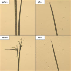 Briogeo Don't Despair, Repair! hair shine boost after application