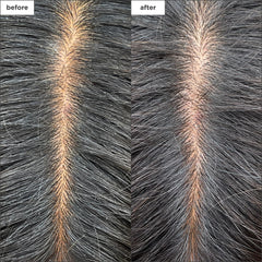 Briogeo Scalp Revival charcoal detail highlights detoxifying charcoal with mint cooling.