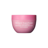 Briogeo packaging for Superfoods Acai + Passionfruit signals vegan hydration for fine hair