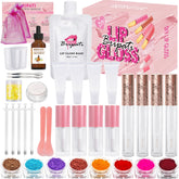 BRIPATI lip gloss base shown as a clear, color-ready formula for customization.