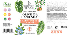 Brittanie's Thyme frankincense aroma close-up for mindful self-care