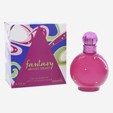 Britney Spears Fantasy bottle front view showcasing pink sparkling design for a flirtatious vibe.