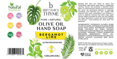 Brittanie's Thyme pet-shampoo-bath shows a safe, scented option for pet cleansing