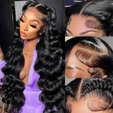 Brofoe lace front wig portrait shows natural color for daily wear and confidence