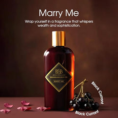 Brown Sugar Babe Marry Me top notes graphic highlights champagne and freesia for fresh energy.