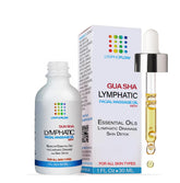 Bruizex facial lymphatic oil bottle ready for gua sha massage and softer skin.