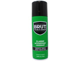 BRUT Classic spray bottle front view showing all-day freshness.