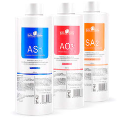 BRÜUN Aqua Peel AS1 bottle for deep cleansing and glow.