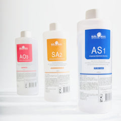 BRÜUN Aqua Peel SA2 bottle soothes skin and reduces oil.