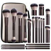 BS-MALL travel case makeup brushes for on-the-go touch-ups