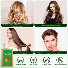 BSMAX Batana Oil Rosemary Shampoo foamy lather for rich cleansing