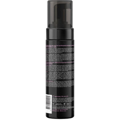 B.TAN dark self-tanner mousse bottle shows smooth, even color