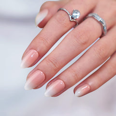 BTArtbox soft gel ombre nails application demo highlights seamless fit and salon-like glow.
