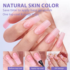 BTArtbox XCOATTIPS tapered cuticle design for natural appearance and comfortable wear