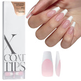 BTArtboxnails French tip nail tips pack for easy DIY French manicure