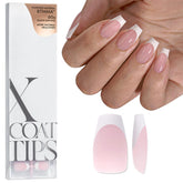 BTArtboxnails French tip press-on nails pack for quick at-home manicure