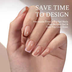 BTArtboxnails skin-tone soft gel tips offer natural-looking press-ons and versatile styling