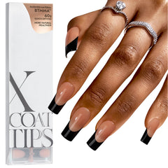BTArtboxnails XCOATTIPS French Tip Nails pack for elegant at-home manicures.