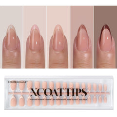 BTArtboxnails XCOATTIPS French Tip nails for classic at-home manicure.