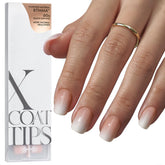 BTArtboxnails XCOATTIPS ombre nails setup for quick salon-like gradient at home