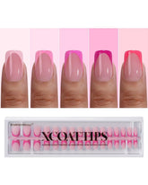 BTArtboxnails XCOATTIPS pink French tip set delivers salon-ready finish for at-home manicures