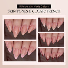 BTArtboxnails XCOATTIPS pre-applied primer and base coat for faster DIY nails.