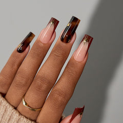 BTArtboxnails XCOATTIPS skin-tone nails display for natural-looking gel extensions.