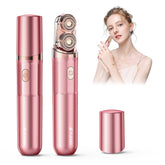 Bubbacare main unit in pink for precise facial hair removal.