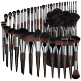 Bueart Design 38Pcs brush set laid out for full-face makeup application and professional blending.