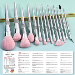 Bueart Design highlighter/contour brush helps precise placement for glow and definition.