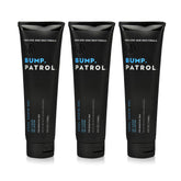 Bump Patrol Cool Shave Gel 3-pack packshot highlighting the triple-pack for grooming
