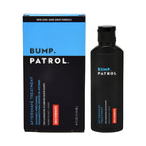 Bump Patrol maximum-strength bottle shown for post-shave care