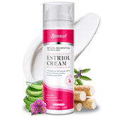 BUNUSS Estriol face cream pump bottle delivers gentle daily hydration.
