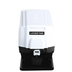 Burmax Lather Time extra-large soap cup ready for all-day shaving sessions.